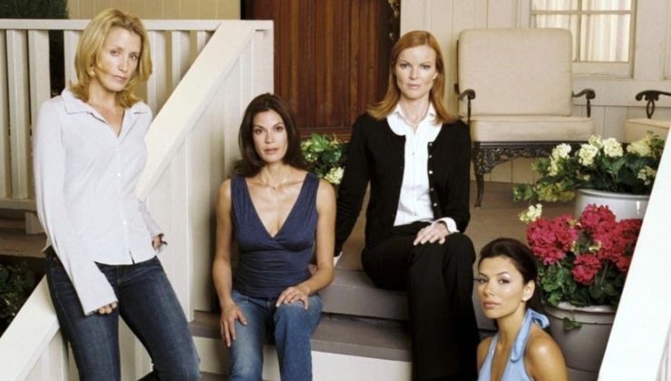 Lynette, Susan, Bree e Gabrielle in Desperate Housewives